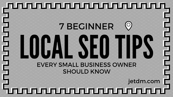 beginner local seo tips small business owner
